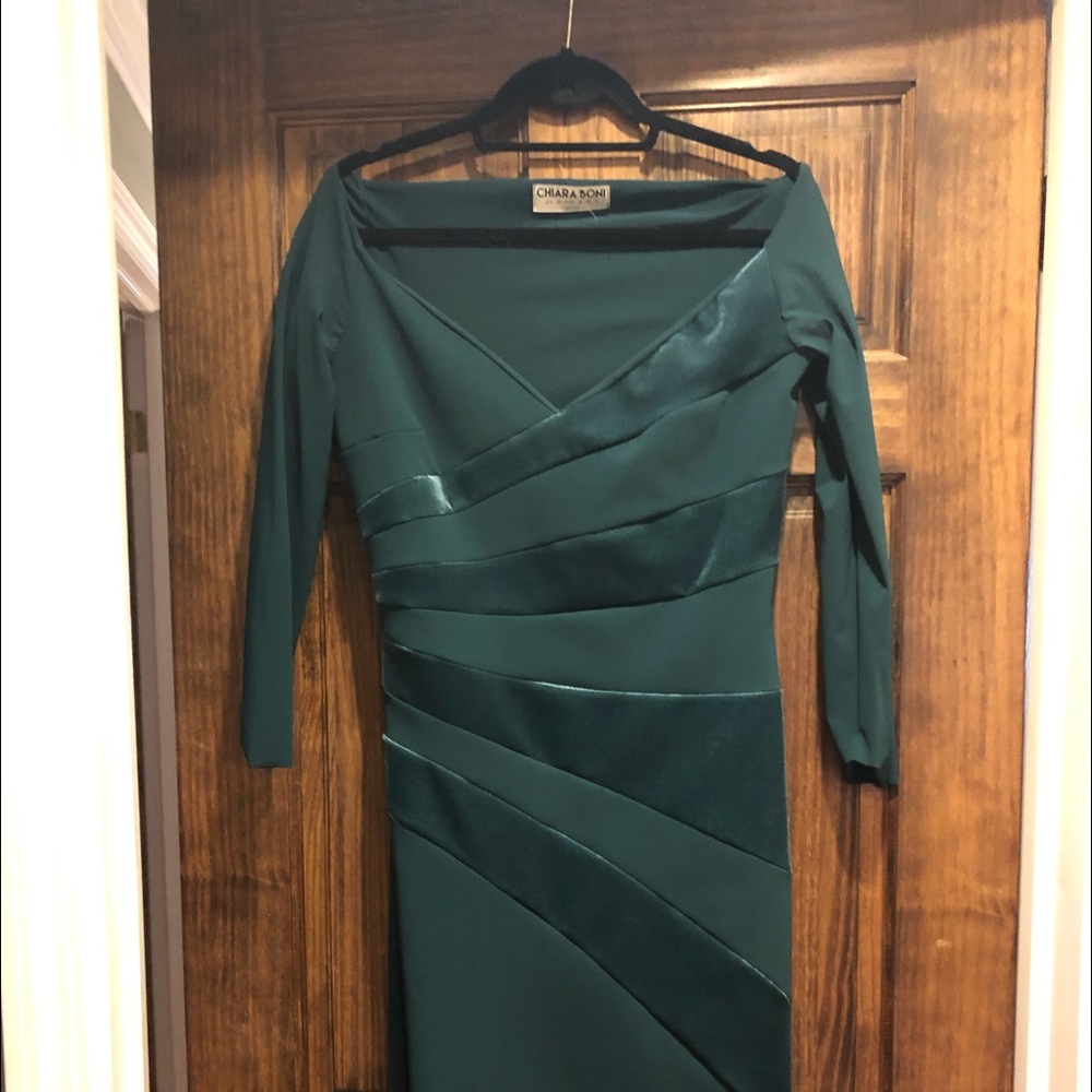 Le petite robe green dress size 12 $500